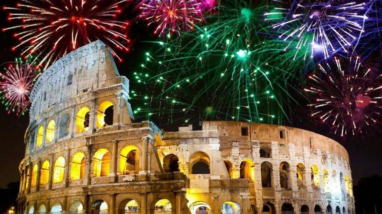 Rim, Nova godina - AVION 1