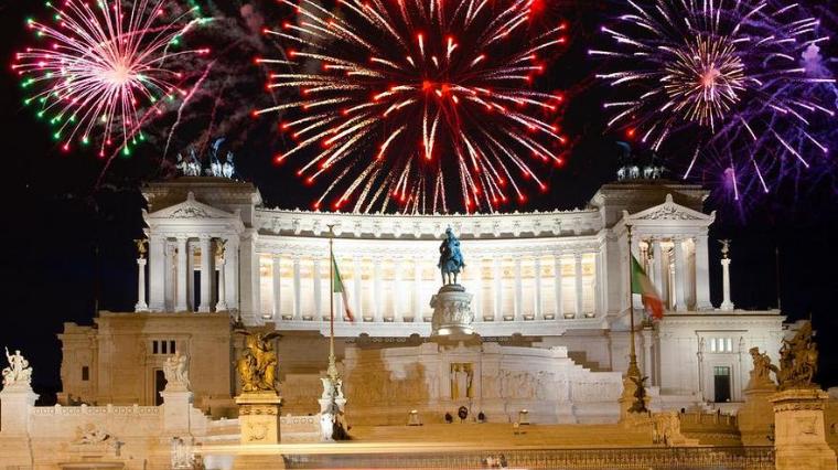 Rim, Nova godina - autobus 0