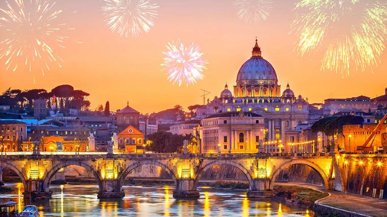 Rim, Nova godina - AVION 4